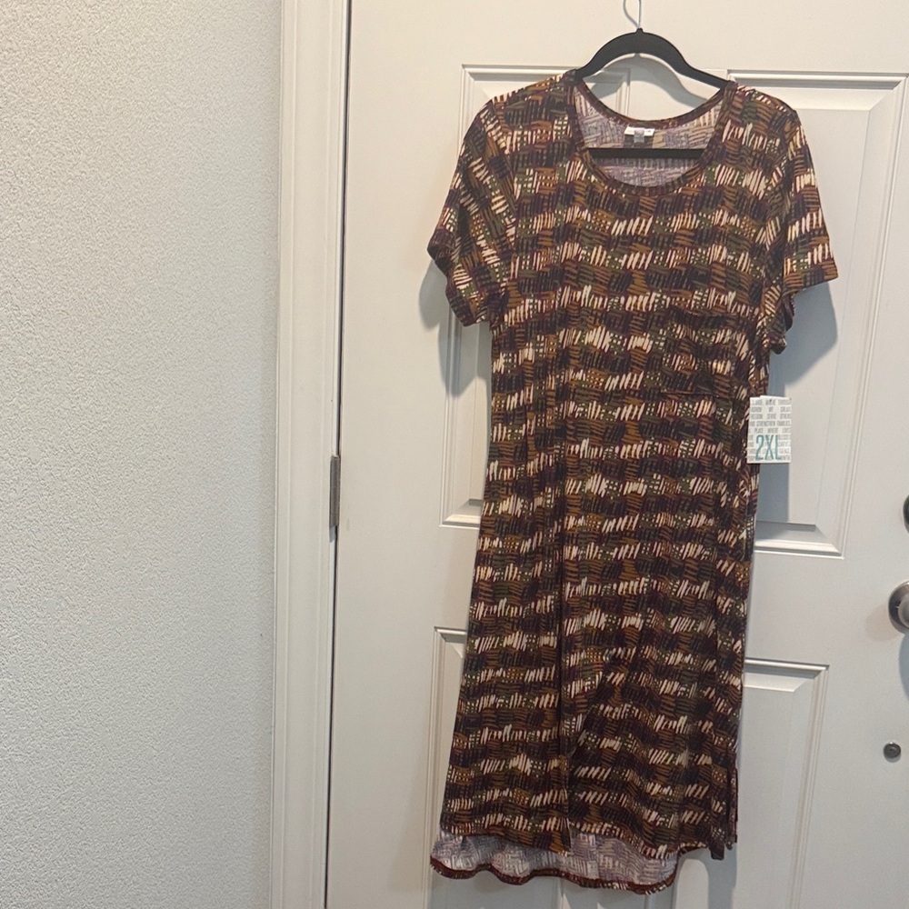 ALL LuLaRoe $10 BUNDLE AND SAVE 
Multi-Pattern Midi Dress